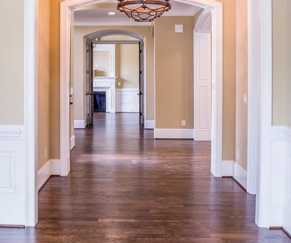 Podłoga winylowa w luksusowym salonie