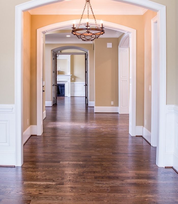 Podłoga winylowa w luksusowym salonie