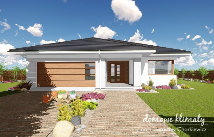 Sprawdź 3 przytulne i tanie domy z garażem, które wybudujesz na wąskiej działce