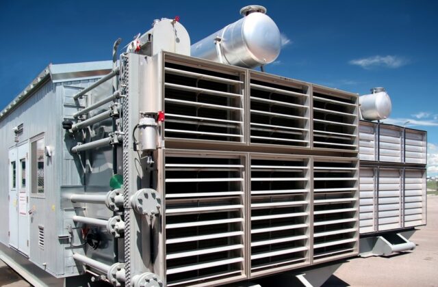 Compressed air drying